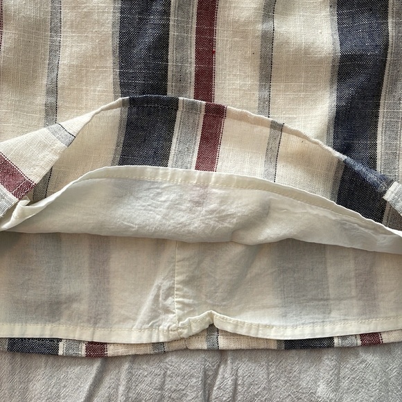 Forever 21 Women's Stripped Side Zip Miniskirt - Picture 6 of 8